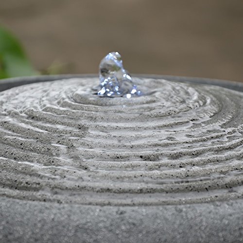 Zimmerbrunnen Terrazza Fontaine mit LED-Beleuchtung von Zen Light - 4