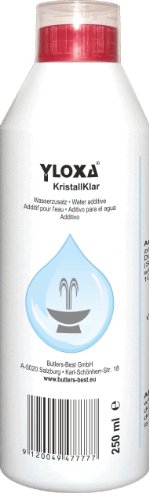 Zimmerbrunnen Wasserzusatzkonzentrat Yloxa KRISTALLKLAR 250 ml Flasche
