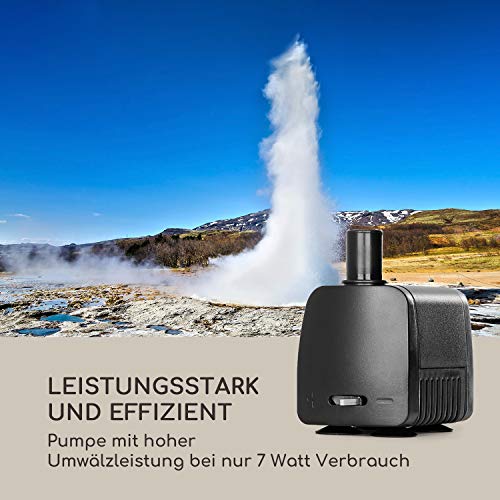 Großer Kugelbrunnen Noblino mit LED-Beleuchtung - 5