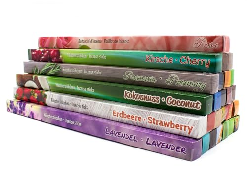208 indische Räucherstäbchen (26 unterschiedliche Duftrichtungen) - 2