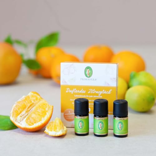 Duftöl Set “Duftendes Zitrusglück” Zitrone, Orange, Grapefruit - 4