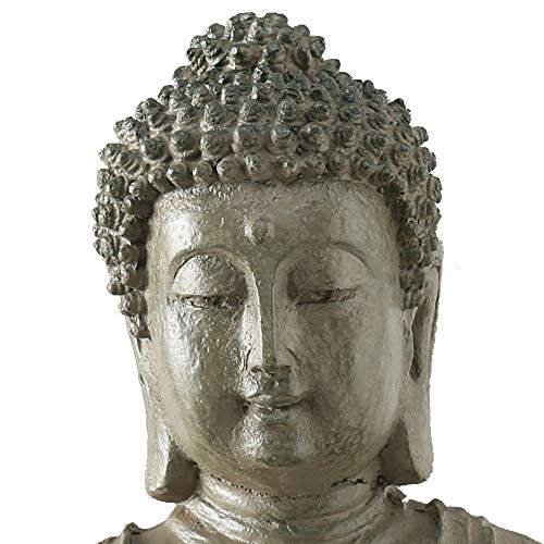 Boltze LED Tisch Spring Brunnen Gäste Zimmer Feng Shui Buddha Design Wasser Spiel Bronze 3488900 - 3
