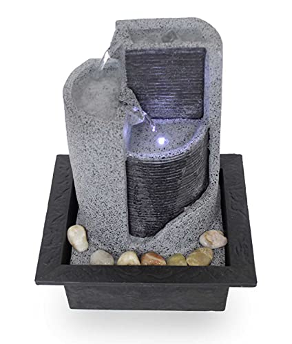 Moderner Zimmerbrunnen “FoParete” mit LED-Beleuchtung - 3