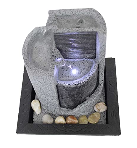Moderner Zimmerbrunnen “FoParete” mit LED-Beleuchtung - 4
