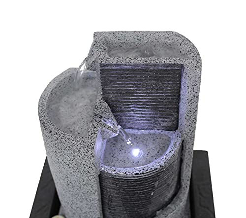 Moderner Zimmerbrunnen “FoParete” mit LED-Beleuchtung - 5
