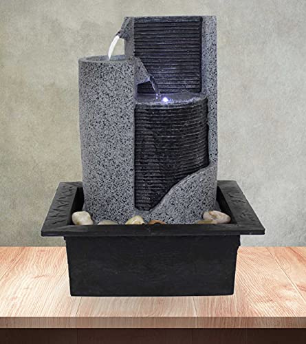 Moderner Zimmerbrunnen “FoParete” mit LED-Beleuchtung - 6