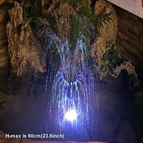 Zierbrunnenpumpe mit LED-Beleuchtung 500 l/h - 4