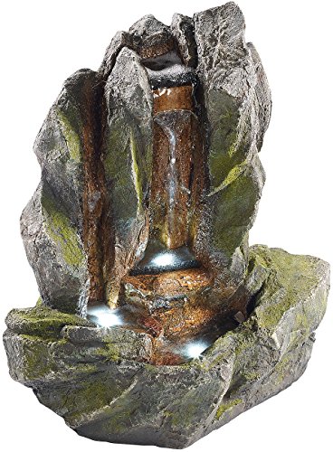 Beleuchteter Kaskadenbrunnen "Felsspalte" von infactory